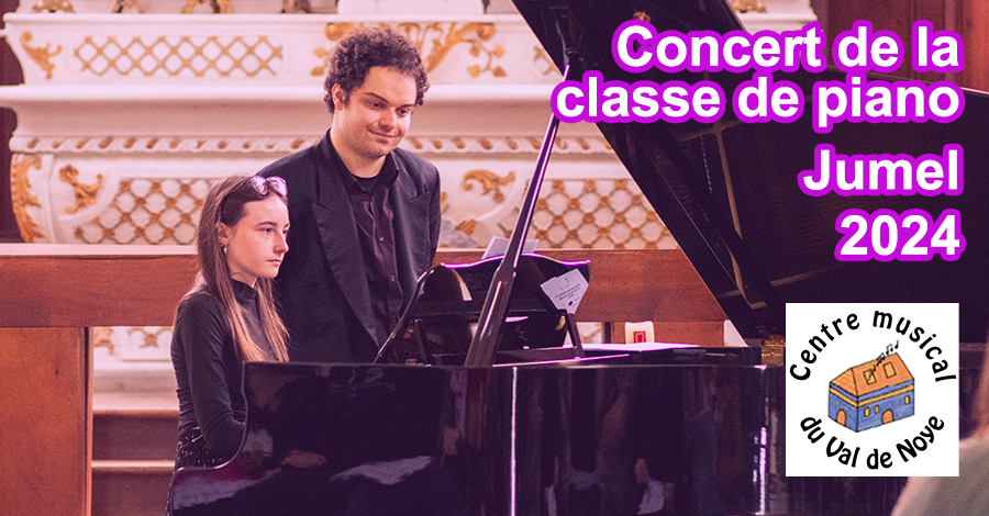 Concert de la classe de piano – Jumel 2024